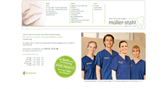 Desktop Screenshot of dr-mueller-stahl.de